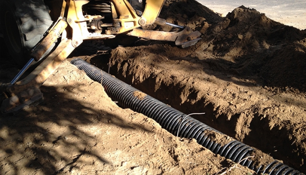 Installation of Culvert Pipe to Facilitate Drainage